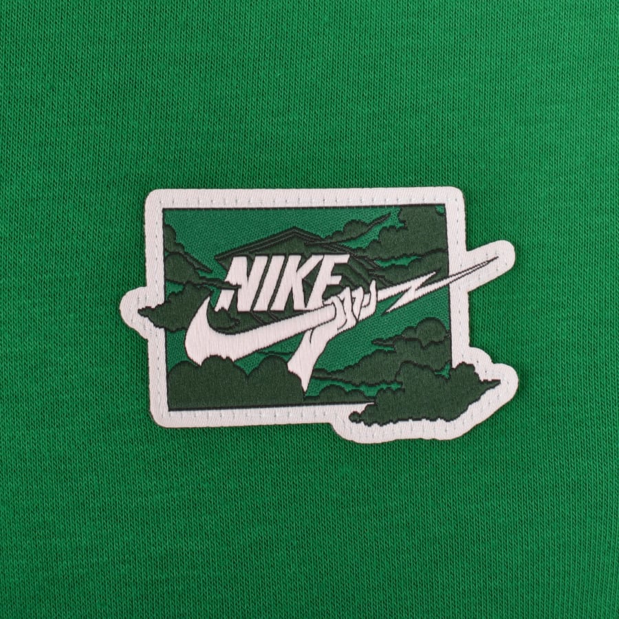 Nike Logo Sweatshirt Green Mainline Menswear Denmark